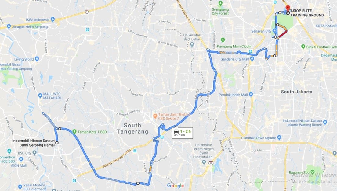 Nissan Livina Convoy July 2019