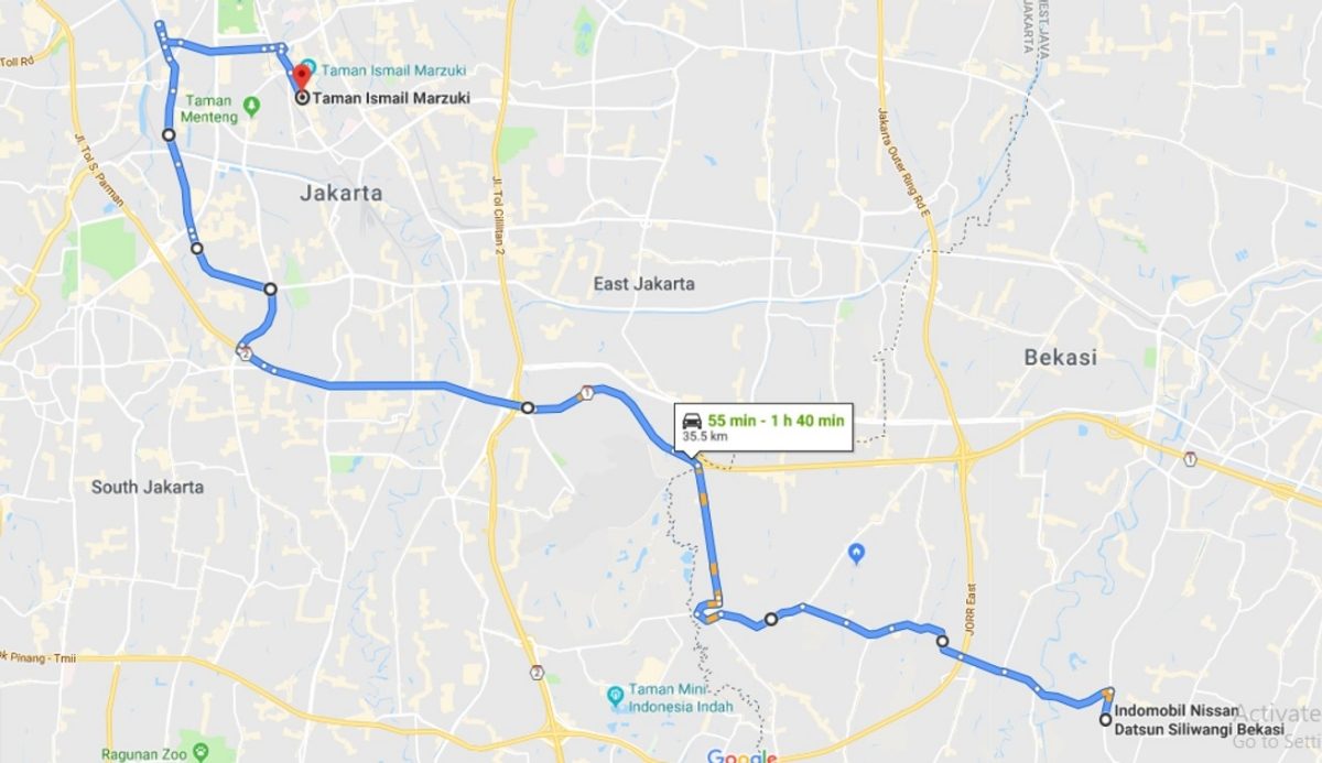 Nissan Livina Convoy July 2019