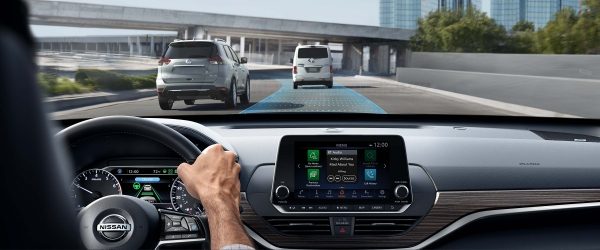 Nissan Altima interior with ProPILOT